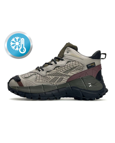 Reebok Zig Kinetica 2.5 Edge Fur Beige Khaki A4794-1331250 фото