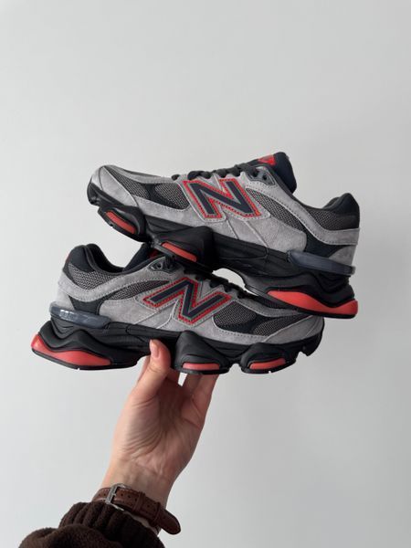 New Balance 9060 Grey/Red nbl-0485-1491447 фото