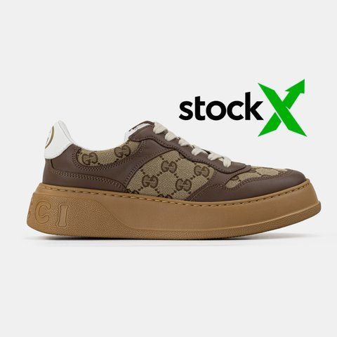 Gucci GG Sneakers Brown (Оригінальна коробка) #art1529-1243425 фото
