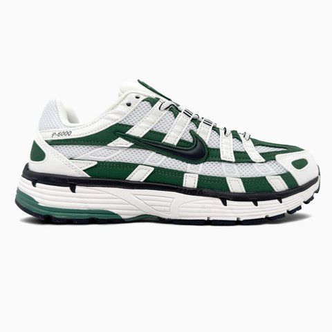 Nike P-6000 White/Green nik-0652-1173599 фото
