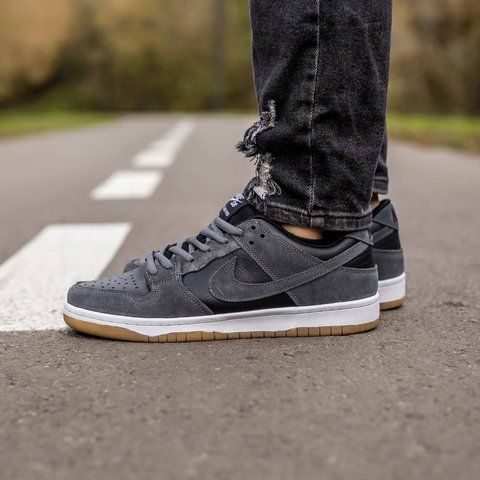 Nike Sb Dunk Low Black Grey 1840-818095 фото