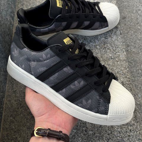 Adidas Superstar x atmos Denim Pack Grey adi-0309-407105 фото
