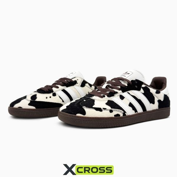 Adidas Samba OG Cow Print Dark Brown/White adi-0570-1483202 фото