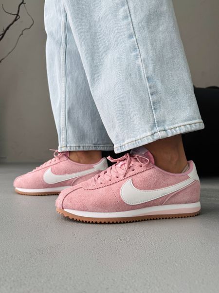 Nike Cortez Pink/White nik-0668-1248448 фото