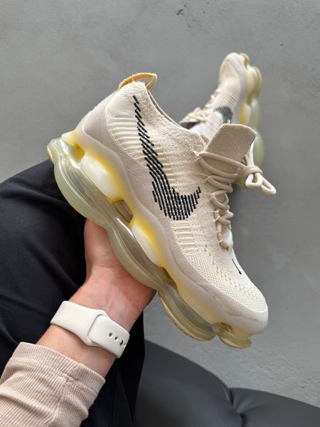 Nike Air Max Scorpion Flyknit Beige nik-0549-985645 фото