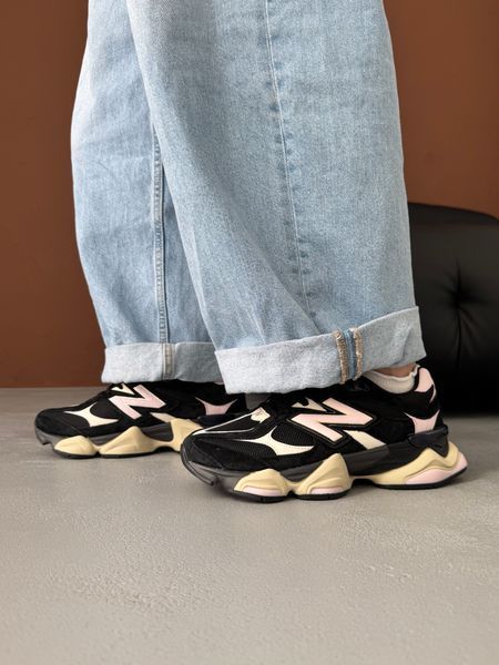New Balance 9060 Black/Pink Logo nbl-0498-1628206 фото