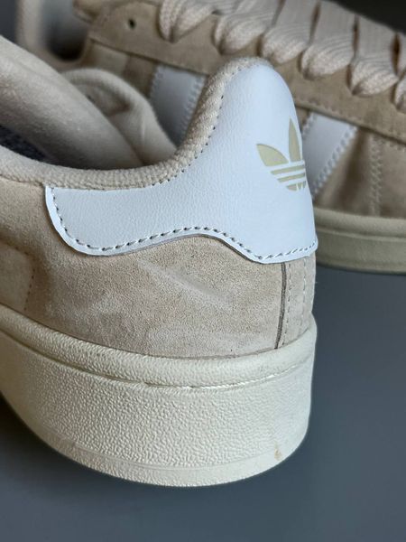 Adidas Campus Beige/White БРАК 844 adi-0362-0844-1630190 фото