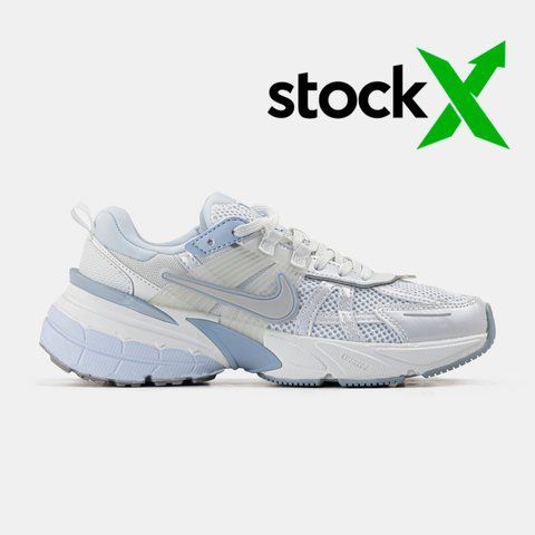 Nike V2K Runtekk White Blue #art1582-1570613 фото