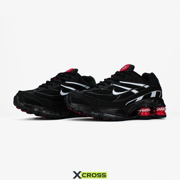 Supreme x Nike Shox Ride 2 SP "Black/Electric Red" B54-1625185 фото