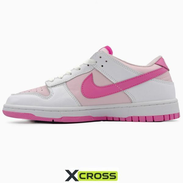 Nike Dunk White/Pink nik-0526-970664 фото