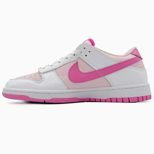 Nike Dunk White/Pink nik-0526-970664 фото