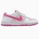 Nike Dunk White/Pink nik-0526-970664 фото 1