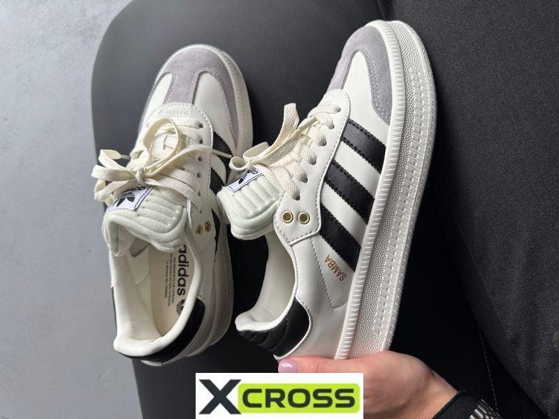 Adidas Samba XLG White/Black adi-0524-1303704 фото