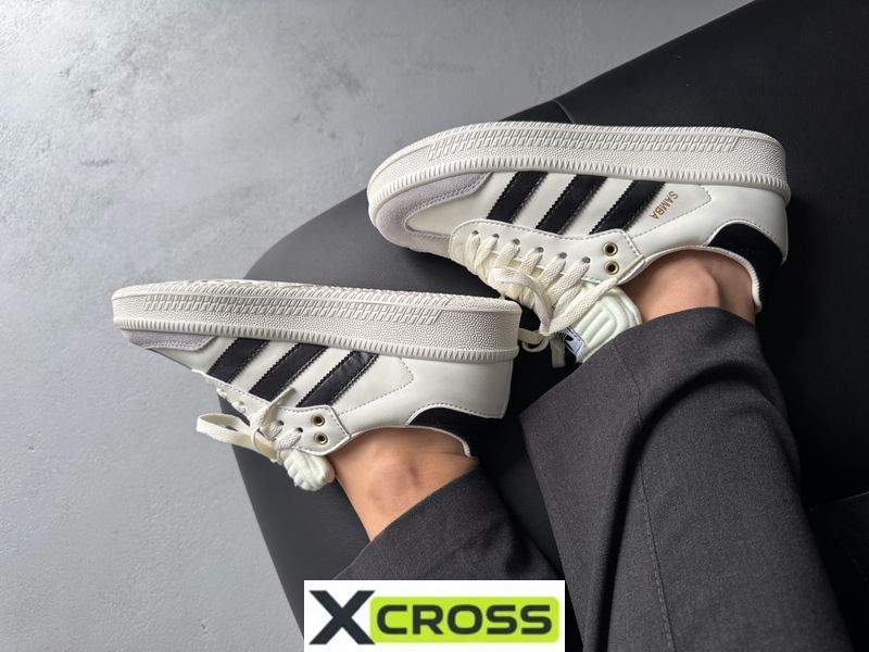 Adidas Samba XLG White/Black adi-0524-1303704 фото