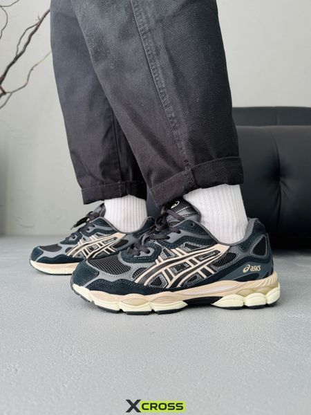 Asics Gel-NYC Black/Grey/Beige asc-0229-1248480 фото