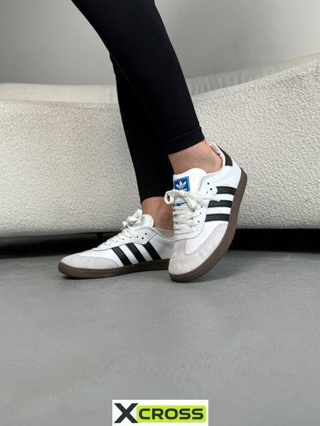 Adidas Samba OG Black/White adi-0301-402165 фото