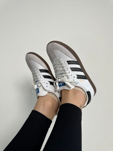 Adidas Samba OG Black/White adi-0301-402173 фото