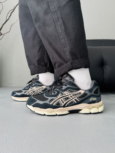 Asics Gel-NYC Black/Grey/Beige asc-0229-1248480 фото