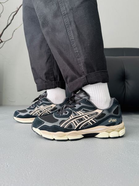 Asics Gel-NYC Black/Grey/Beige asc-0229-1248480 фото