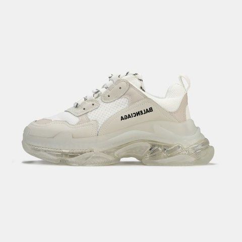 Triple S White Clear Sole #art0313-194098 фото