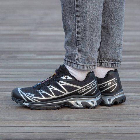 Salomon XT-6 Lab Black Silver 2167-1066382 фото