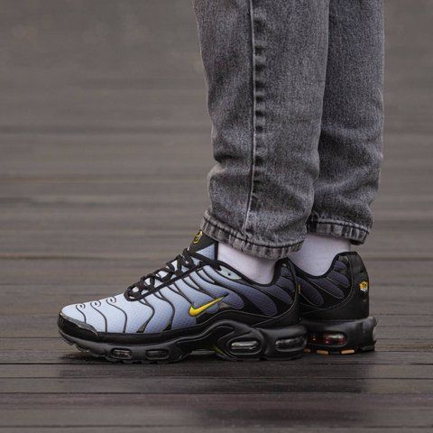 Nike Air Max TN Plus Black White Yellow 2115-1136674 фото