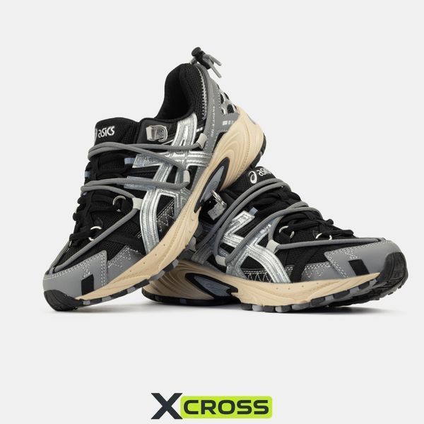 Asics Gel Kahana 8 Tr v2 Grey Black Silver #art1173-730375 фото