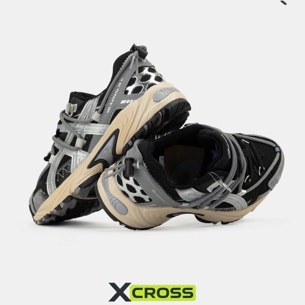 Asics Gel Kahana 8 Tr v2 Grey Black Silver #art1173-730375 фото
