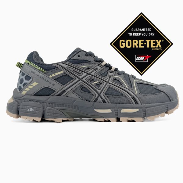 Asics Gel-Kahana 8 GTX Grey/Green asc-0114-946512 фото