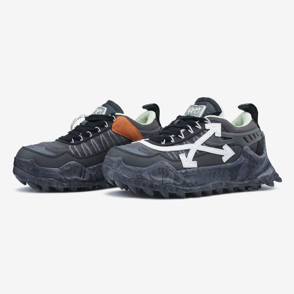 Off-White Odsy-1000 Black White 📦 16013-1338257 фото