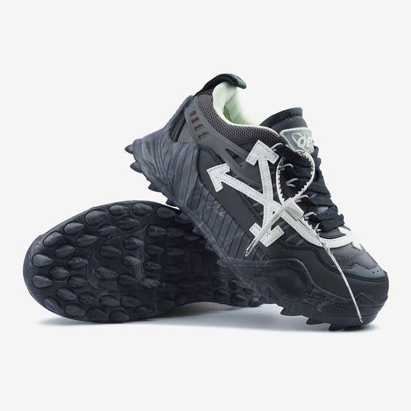 Off-White Odsy-1000 Black White 📦 16013-1338257 фото