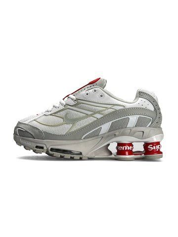 Nike x Supreme Shox Ride 2 SP Grey White Red В4370-1211978 фото
