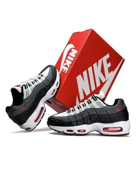 Nike Air Max 95 Black Grey Red A3863-1070703 фото