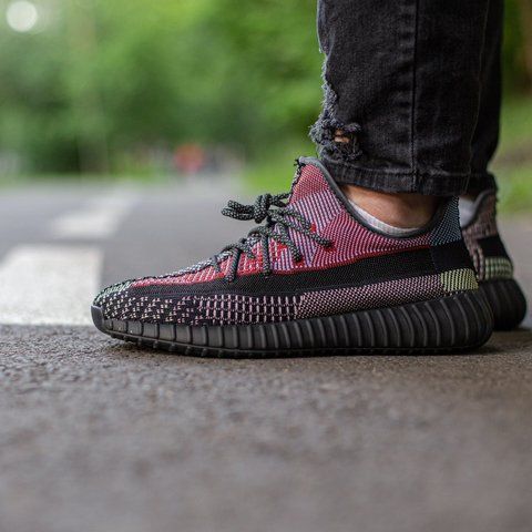Adidas Yeezy 350 v2 Yechil 434-1356343 фото