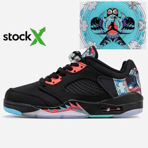 1986 Nike Air Jordan 5 Low Chinese New Year📦 1986-1002574 фото