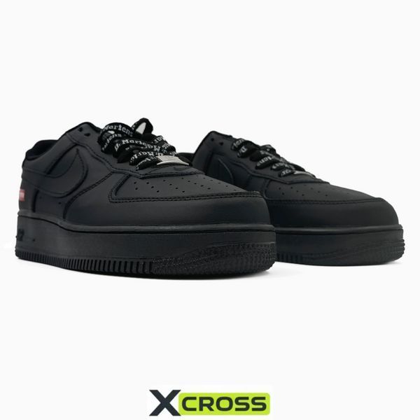 Nike Air Force Black Supreme nik-0488-856822 фото