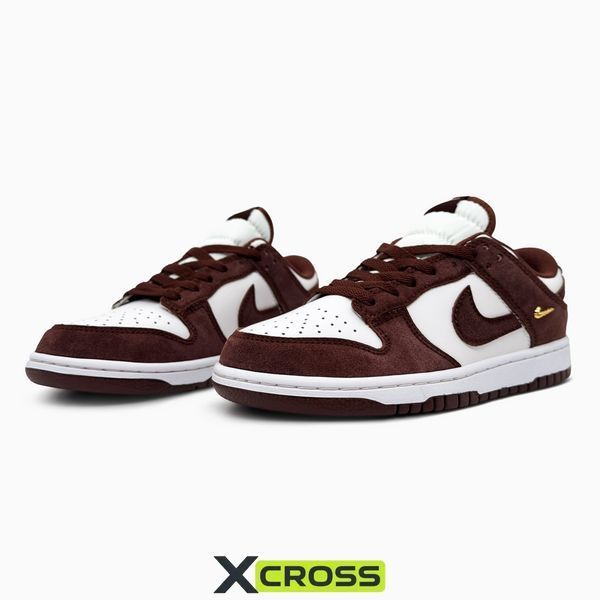 NIke SB Dunk Low Sail Red Sepia/Metallic Gold nik-0803-1524087 фото