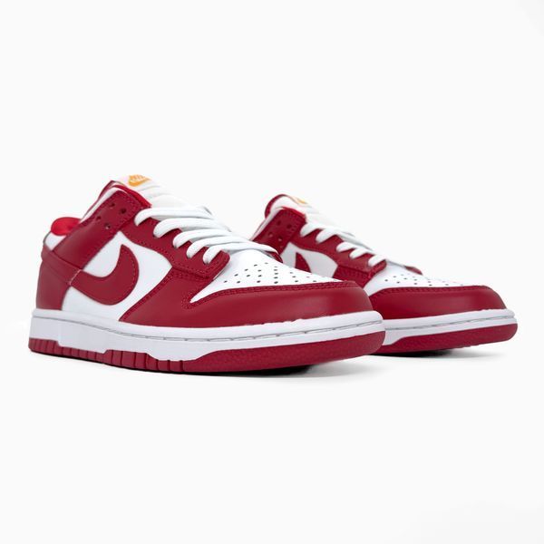 Nike Dunk Red/White nik-0552-988345 фото