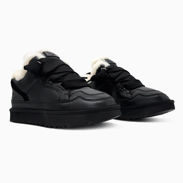 UGG Lowmel Sneaker Leather Black ugg-0136-1762623 фото