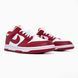 Nike Dunk Red/White nik-0552-988345 фото 4