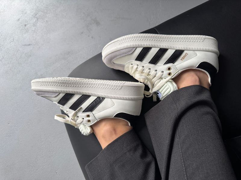 Adidas Samba XLG White/Black adi-0524-1303706 фото