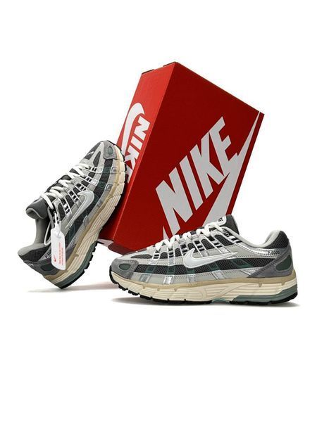 Nike P-6000 Grey Beige Green А4992-1450030 фото