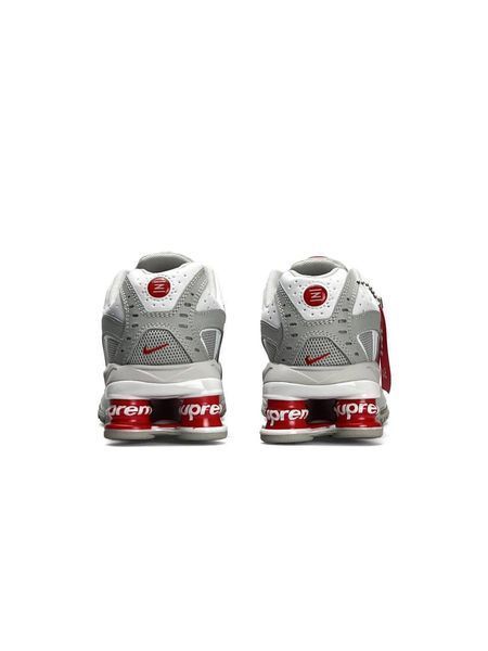Nike x Supreme Shox Ride 2 SP Grey White Red А4366-1211911 фото