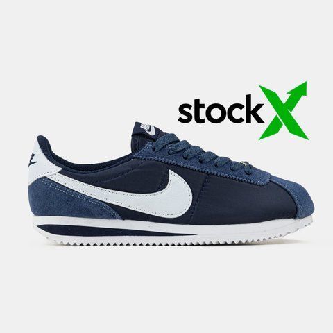 Nike Cortez Blue Navi White #art1676-1366042 фото