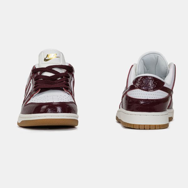 Nike SB Dunk Burgundy Croc #art1842-1613795 фото