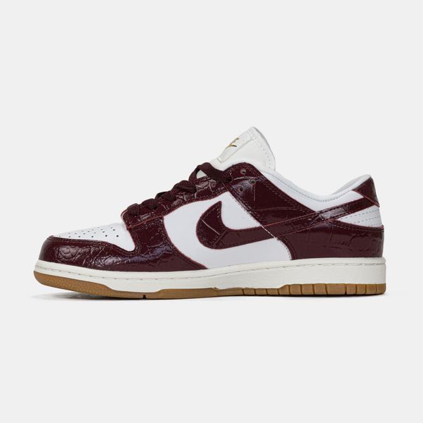 Nike SB Dunk Burgundy Croc #art1842-1613795 фото