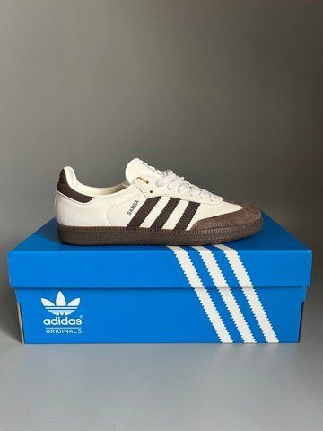 Adidas Samba Beige/Brown БРАК 905 adi-0564-0905-1636867 фото
