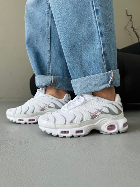 Nike Air Max TN Plus White/Pink/Grey nik-0644-1127788 фото