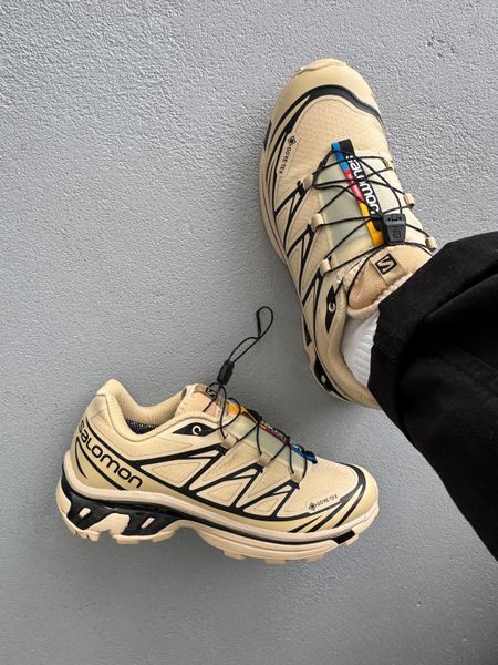 Salomon XT-6 Beige Gore-Tex slm-0062-1238477 фото