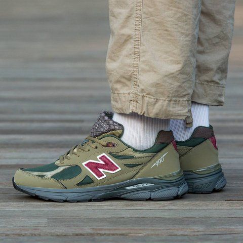 New Balance 990 v3 x Teddy Santis Green Purple 1322-729140 фото